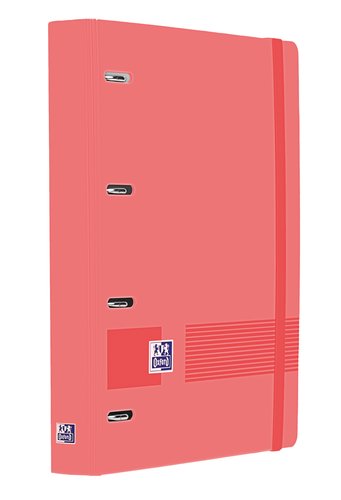 Oxford Europeanbinder Live&Go Carpeta de Anillas A4+ Sandía con Recambio