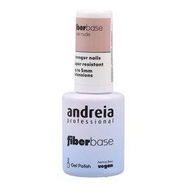 Andreia Gel Polish Fiber Base Color Cover Nude 10.5 ml Esmalte de Uñas en Gel Protección Antirroturas