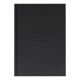Oxford Agenda Anual Minimal Cosida A5 128H Sv Negro 2026