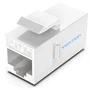Vention Conector RJ45 VDD-B10-W Cat5e UTP - 5 unidades - Blanco - Para cable de red LAN