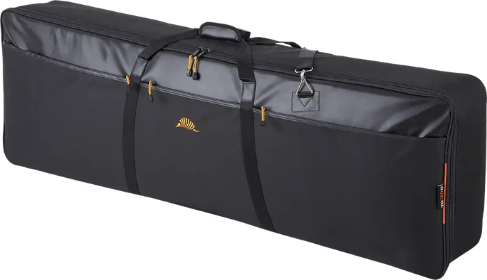 TOBAGO Funda para Teclado 140 x 40 x 15 Cm Negra Polyester 600D con Correa