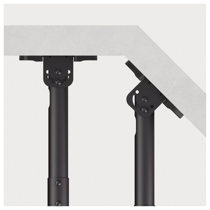 Holmios Soporte de techo giratorio con doble pantalla para TV 43-86 pulgadas Holmios Soporte de techo giratorio con doble pantalla para TV 43-86 pulgadas