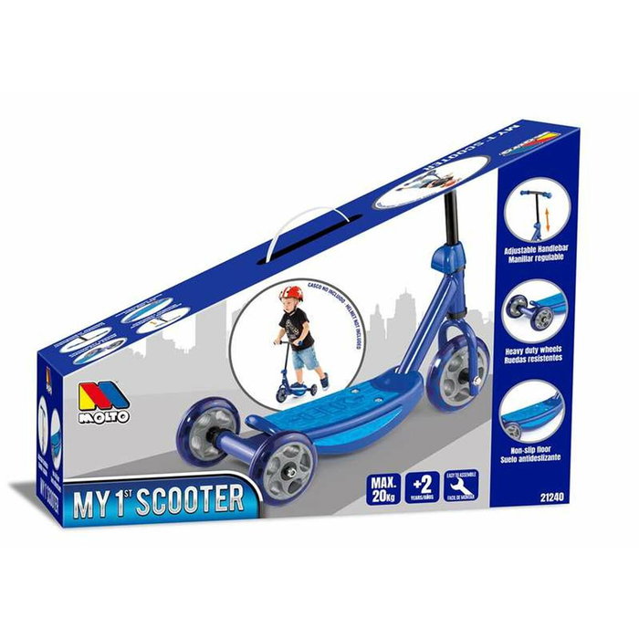Molto Patinete 3 ruedas Azul Mi primer Scooter Molto Patinete 3 ruedas Azul Mi primer Scooter