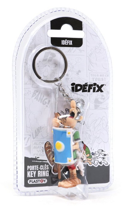 Plastoy Astérix Llavero Romano mordido por Ideafix (Blíster) Plastoy Astérix Llavero Romano mordido por Ideafix (Blíster)