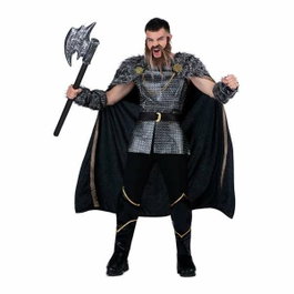My Other Me Disfraz Jefe Vikingo con Capa, Túnica, Cinturón, Manguitos y Cubrebotas XXXL