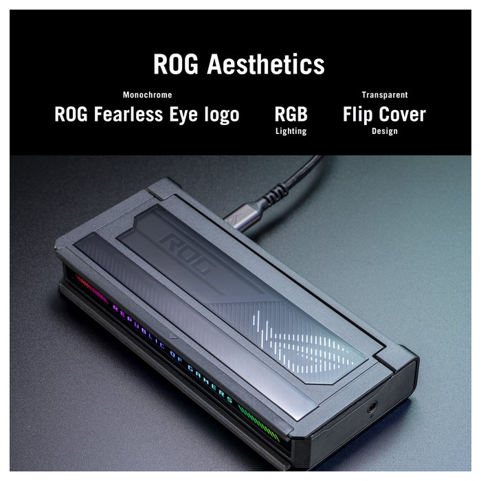 ASUS ROG Bulwark DG300 Dockingstation USB-C Negro