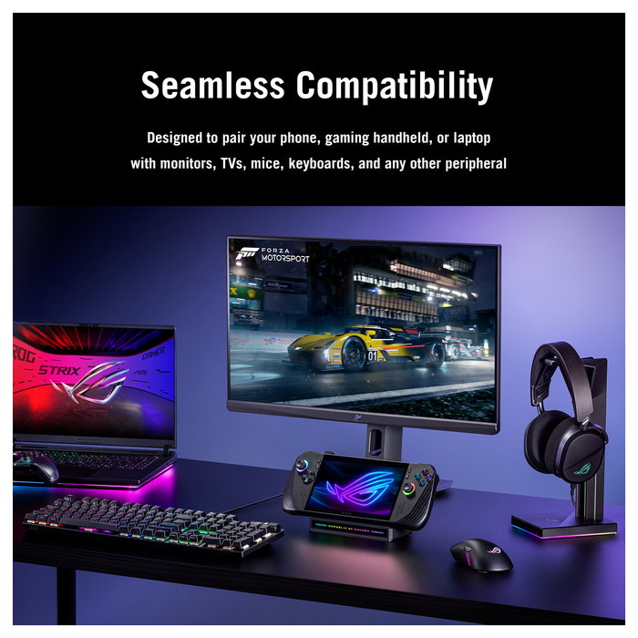 ASUS ROG Bulwark DG300 Dockingstation USB-C Negro