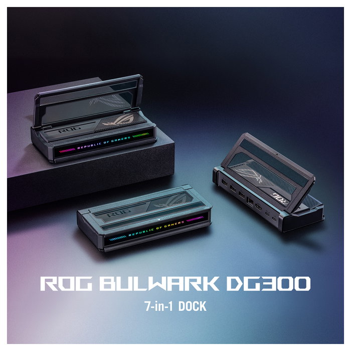 ASUS ROG Bulwark DG300 Dockingstation USB-C Negro