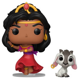 Funko Figura POP! Disney El Jorobado de Notre Dame Esmeralda & Djali