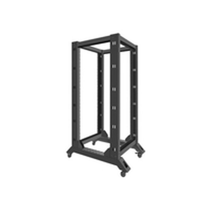 Lanberg OR01-6827-B Armario Rack Abierto 19 Pulgadas 27U 600x800 Negro