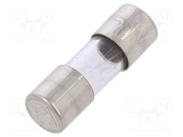 ESKA Fusible de cartucho de cristal 5x15mm 0,5A 250VAC ESKA Fusible de cartucho de cristal 5x15mm 0,5A 250VAC