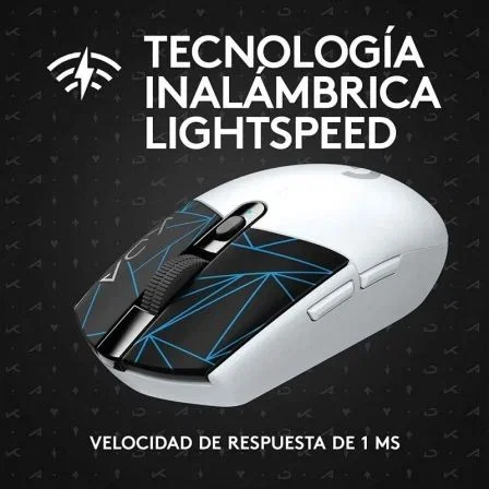 Ratón Gaming Inalámbrico Logitech G305 LOL KDA/ Hasta 12000 DPI