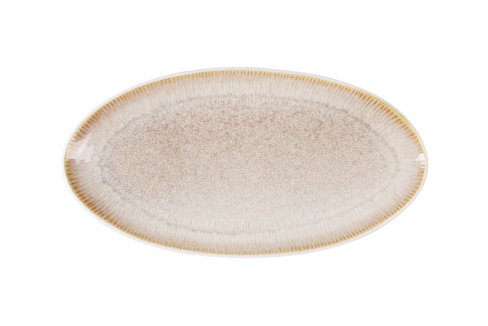 La Mediterranea Bandeja Calobra Crema 26,5x14cm