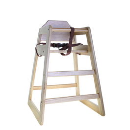 TABLECRAFT - 65EU - Trona de madera - 52 x 52 x 76 cm - Natural