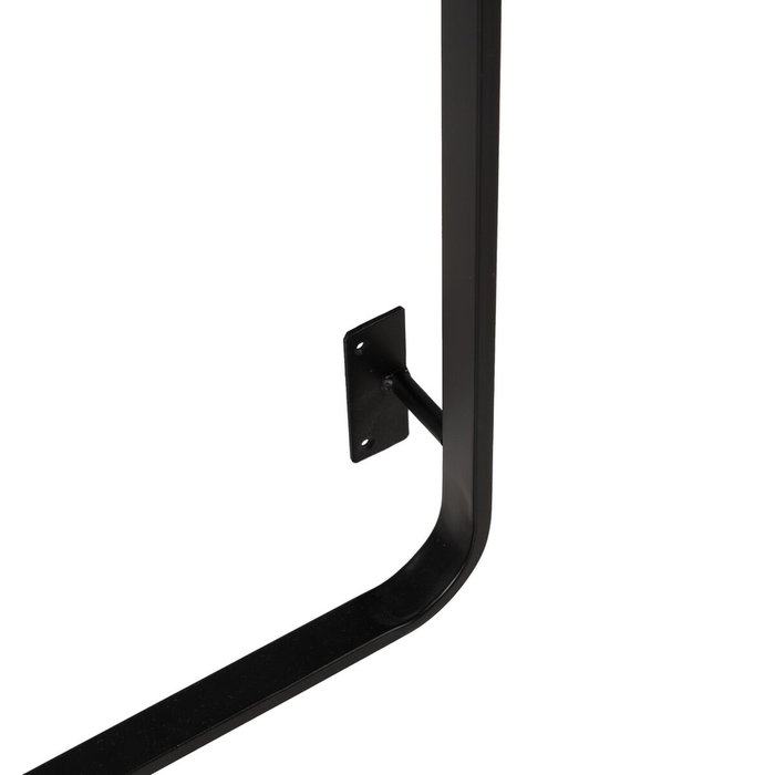 Ixia Perchero de Metal Negro Decoración 45 x 7 x 150 cm