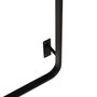 Ixia Perchero de Metal Negro Decoración 45 x 7 x 150 cm