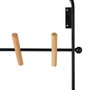 Ixia Perchero de Metal Negro Decoración 45 x 7 x 150 cm