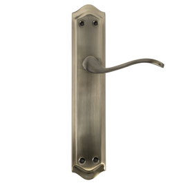 MANILLAS Manilla de aluminio NOLA 256x49 con acabado cuero