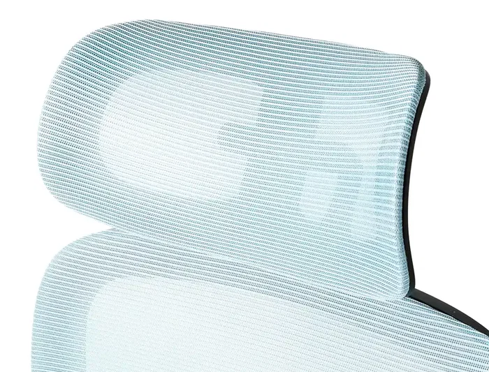Q-connect Silla de Dirección Sorrento Malla Base Metálica Ruedas Premium, Color Azul Gris, Altura Máx. 1320 mm, Ancho 650 mm, Profundidad 600 mm