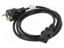 Lanberg Cable de Alimentación CEE 7/7 a C13 1,8 m Negro