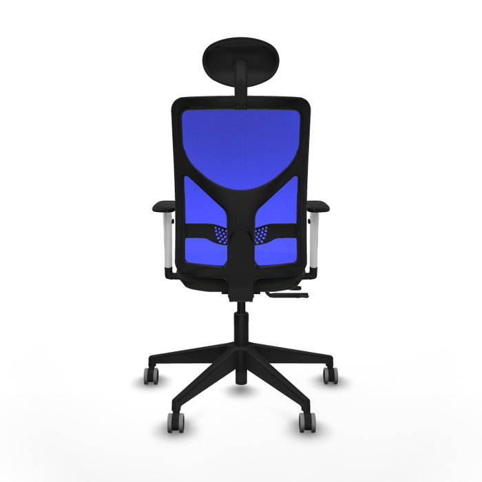 PIQUERAS Y CRESPO Silla de oficina Motilla con mecanismo Sincro/Traslack Azul y Negro PIQUERAS Y CRESPO Silla de oficina Motilla con mecanismo Sincro/Traslack Azul y Negro