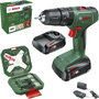 Bosch EasyImpact 18V-40 Taladro Percutor Inalámbrico con 2 Baterías de 2,0 Ah