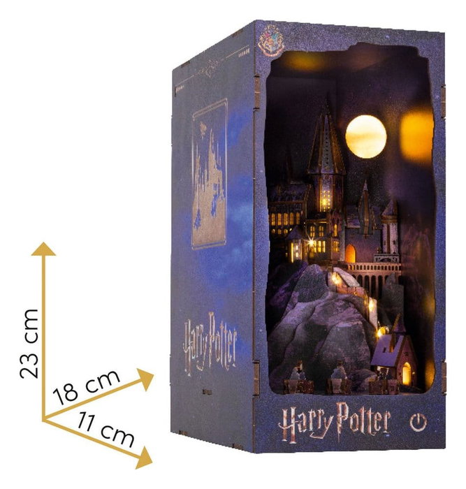 Harry Potter Tiny Adventures Book Nook Mini Diorama Hogwarts Castle 18 cm Harry Potter Tiny Adventures Book Nook Mini Diorama Hogwarts Castle 18 cm