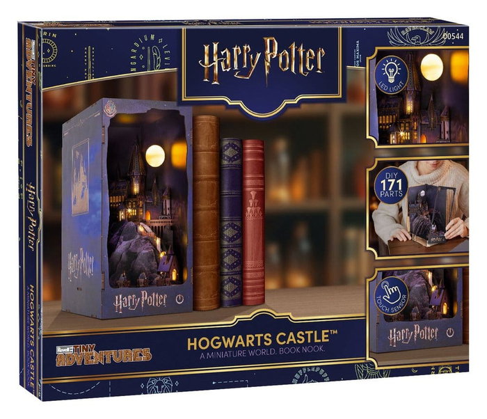 Harry Potter Tiny Adventures Book Nook Mini Diorama Hogwarts Castle 18 cm Harry Potter Tiny Adventures Book Nook Mini Diorama Hogwarts Castle 18 cm