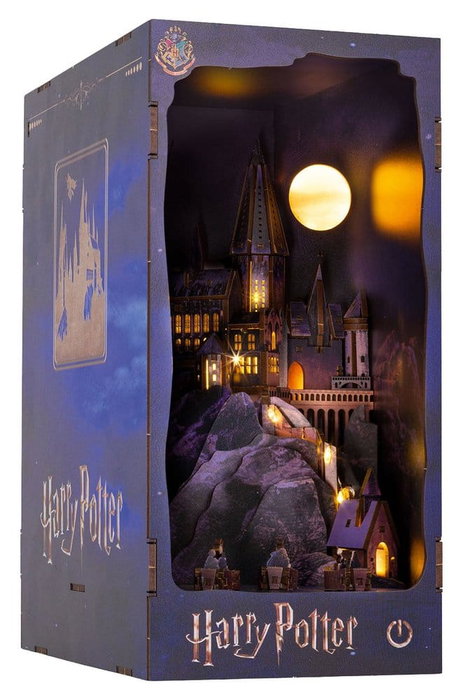 Harry Potter Tiny Adventures Book Nook Mini Diorama Hogwarts Castle 18 cm Harry Potter Tiny Adventures Book Nook Mini Diorama Hogwarts Castle 18 cm