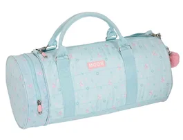 Safta Bolsa Deporte Moos Garden Azul Turquesa 54x24x24cm