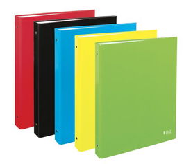 Carpeta De Anillas Carchivo Luz Carton Plastificado Brillo A4 4 An. 40Mm Surtido (Set de 8)