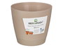 Ibergarden Maceta Redonda Marron 30.5 cm Diametro x 26.5 cm Alto Plastico PP Ideal Jardin Terraza (Set de 12)