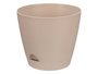 Ibergarden Maceta Redonda Marron 30.5 cm Diametro x 26.5 cm Alto Plastico PP Ideal Jardin Terraza (Set de 12)