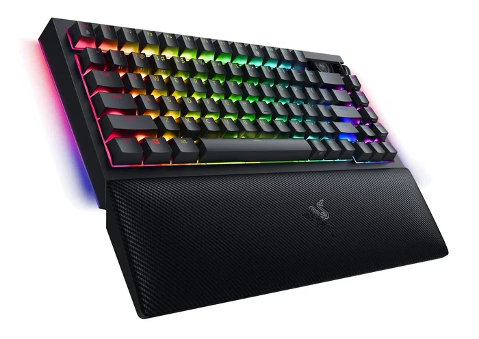 Razer BlackWidow V4 Pro 75% Teclado Mecánico Inalámbrico Gaming Layout US QWERTY Negro RGB Razer BlackWidow V4 Pro 75% Teclado Mecánico Inalámbrico Gaming Layout US QWERTY Negro RGB