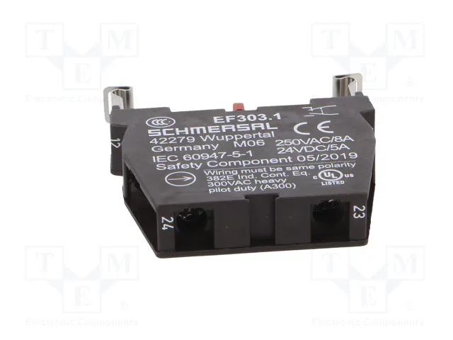 SCHMERSAL Bloques de contactos EF 22mm NC + NA