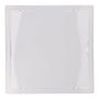 Edm Tapa de registro cuadrada empotrable ABS blanca 30x30cm