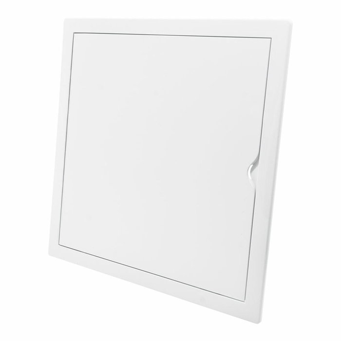 Edm Tapa de registro cuadrada empotrable 30x30cm blanca