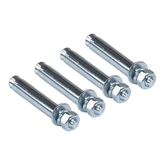 GoodConnections Accesorio de montaje para carcasa de pared de 19 pulgadas GC-RFxxxx, 4x M8 x 80mm