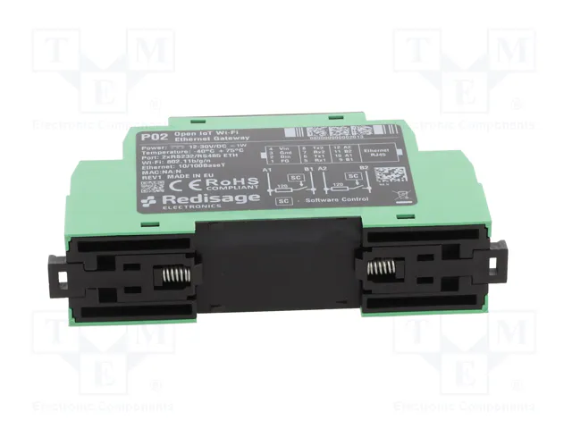 Redisage ELECTRONICS Módulo de automatización puerta IIoT ESP32