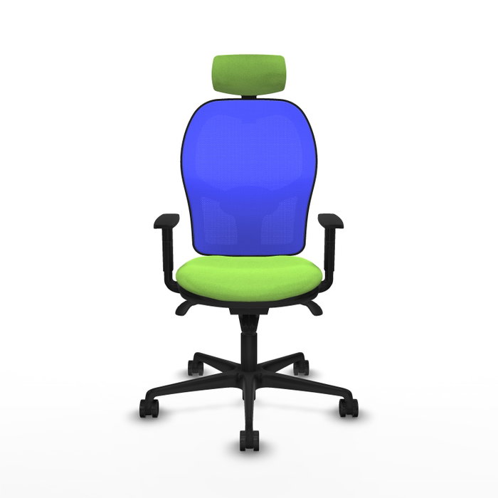PIQUERAS Y CRESPO Silla de oficina Jorquera Sincro Pistacho y Azul PIQUERAS Y CRESPO Silla de oficina Jorquera Sincro Pistacho y Azul