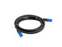 Lanberg Cable Red Latiguillo CAT.6A S/FTP 100 cm Negro