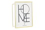 DKD Home Decor Marco de Fotos 15x20 Metal Cristal Dorado