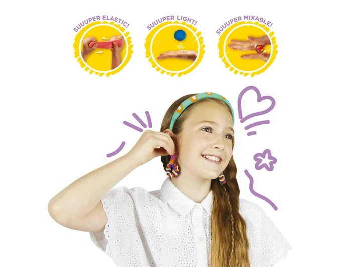 Carioca Pasta de modelar Modelight Bijoux Súper Ligera Pendientes y Turbantes 2x30gr