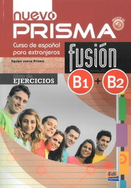 EDINUMEN, NUEVO PRISMA FUSION B1+B2 (EJERCICIOS) (+CD) - EDINUMEN