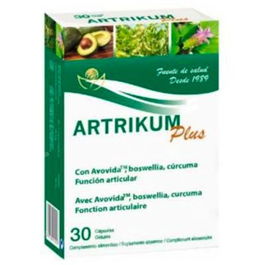 Bioserum Artrikum Plus 30Comp Complemento Alimenticio Articular Cúrcuma Boswellia Vitamina C 300mg