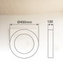 GSC Evolution Plafón de techo LED Kasker 22W Beige Regulable