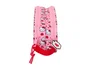 Safta Bolso Escolar Portatodo Doble, Colección Hello Kitty, Estuche con Dos Cremalleras, Dimensiones 80x210x60 mm