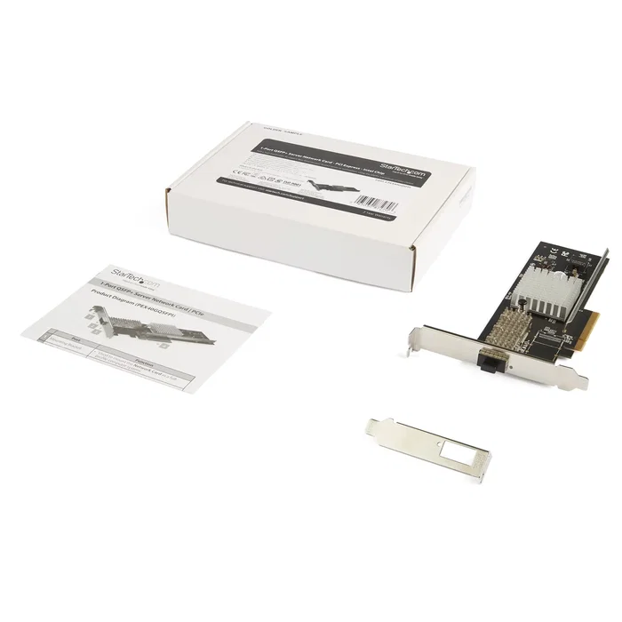 Startechcom PEX40GRQSFPI Tarjeta de Red QSFP+ 40G Ethernet PCI Express 3.0 x8 para Servidores y Centros de Datos