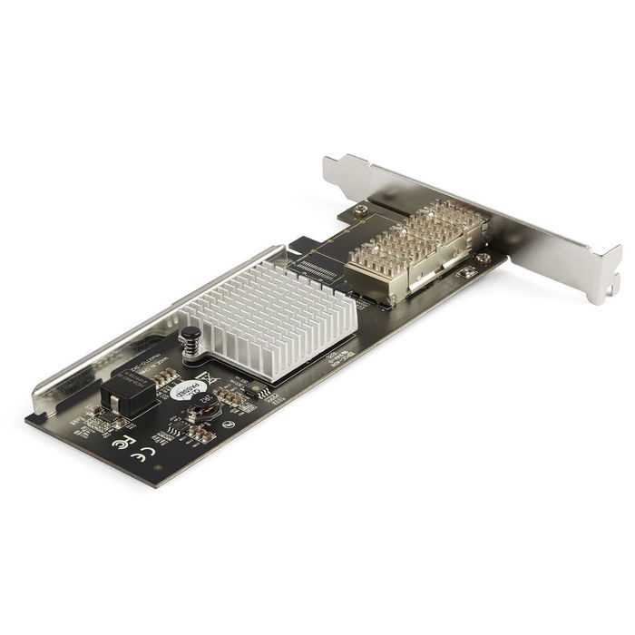 StarTech.com Tarjeta de Red QSFP+ 40G PCIe 3.0 x8 de Perfil Bajo - 1 Puerto 40GbE - Compatible con Windows y Linux - PEX40GQSFP+