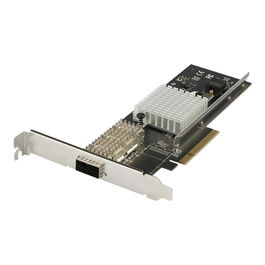 StarTech.com Tarjeta de Red QSFP+ 40G PCIe 3.0 x8 de Perfil Bajo - 1 Puerto 40GbE - Compatible con Windows y Linux - PEX40GQSFP+